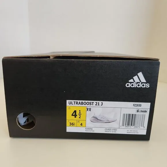 adidas unisex child Ultraboost 21 Running Shoes, , 4.5 Big Kid US