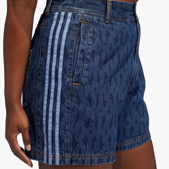adidas x IVY PARK Unisex Monogram Denim Short H61702