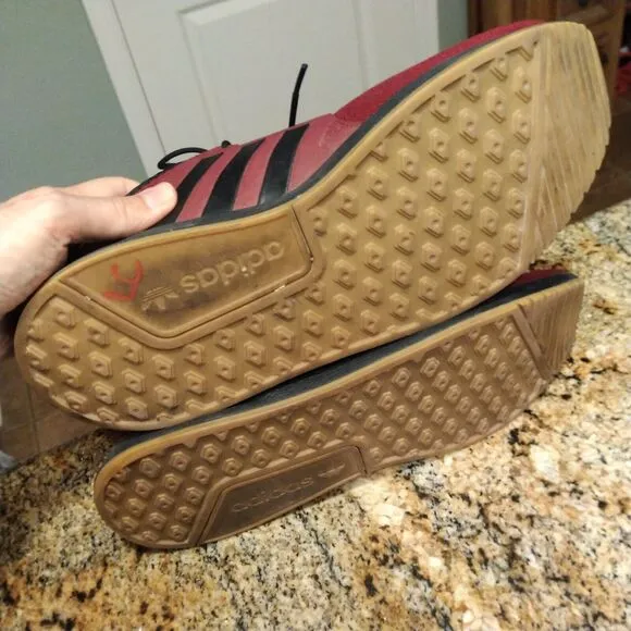 Adidas XLPR Sneakers Men's Size 10.5 Burgundy Gum EF2779 Athletic Sneakers