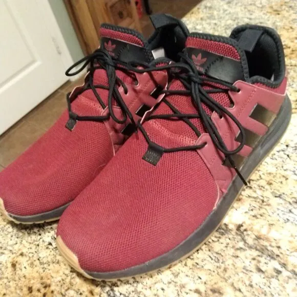 Adidas XLPR Sneakers Men's Size 10.5 Burgundy Gum EF2779 Athletic Sneakers
