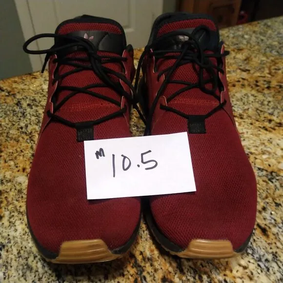 Adidas XLPR Sneakers Men's Size 10.5 Burgundy Gum EF2779 Athletic Sneakers