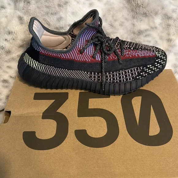 ✨ADIDAS YEEZY BOOST 350 V2 &quot;YECHEI&quot; MENS SZ 8 SNEAKERS! EXCELLENT CONDITION✨
