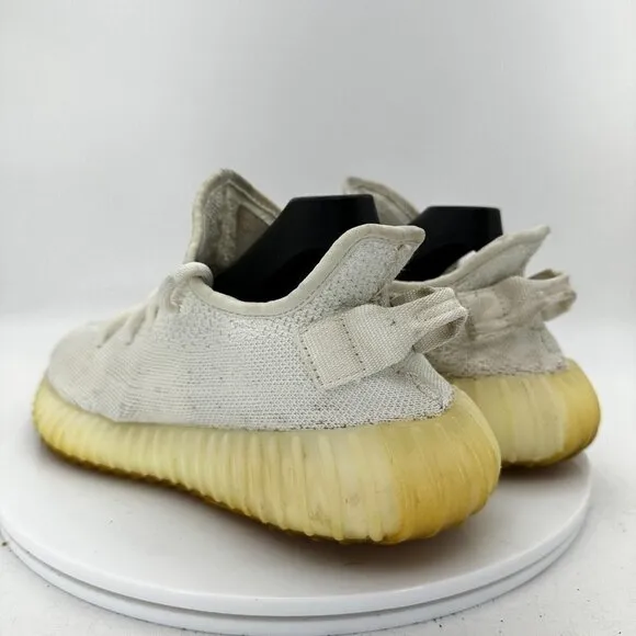 Adidas Yeezy Boost 350 V2 Low Men Size 6 CP9366 Cream Triple White Casual Shoes