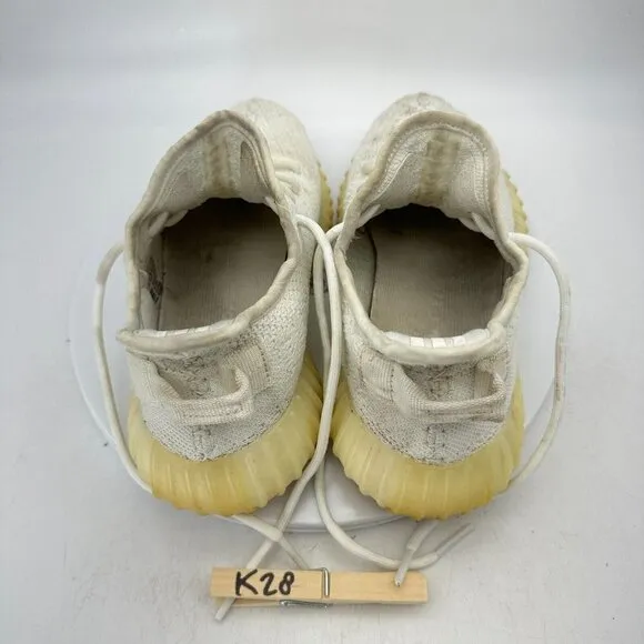Adidas Yeezy Boost 350 V2 Low Men Size 6 CP9366 Cream Triple White Casual Shoes