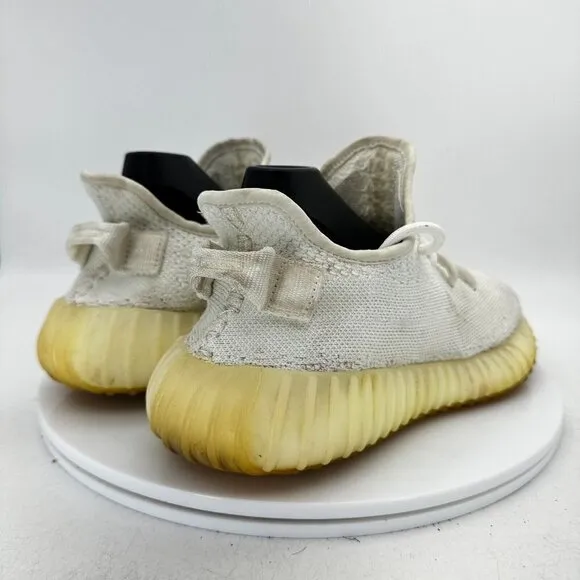 Adidas Yeezy Boost 350 V2 Low Men Size 6 CP9366 Cream Triple White Casual Shoes