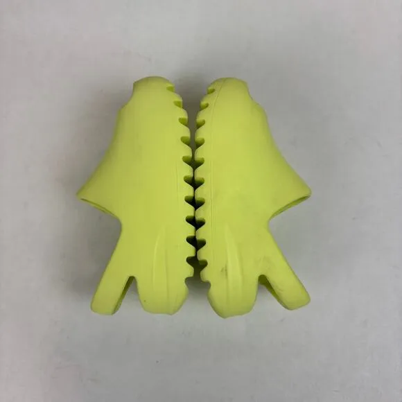 Adidas Yeezy Glow Green Clogs Slingback Sandals Kid's 7K