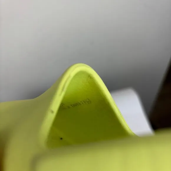 Adidas Yeezy Glow Green Clogs Slingback Sandals Kid's 7K