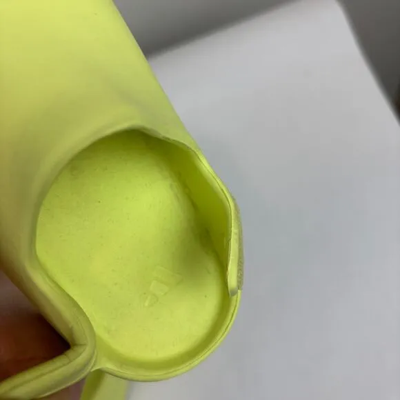 Adidas Yeezy Glow Green Clogs Slingback Sandals Kid's 7K