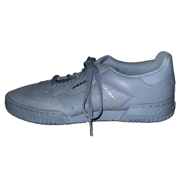 Adidas Yeezy Powerphase Calabasas Size 7 Grey Sneakers Tennis Shoes