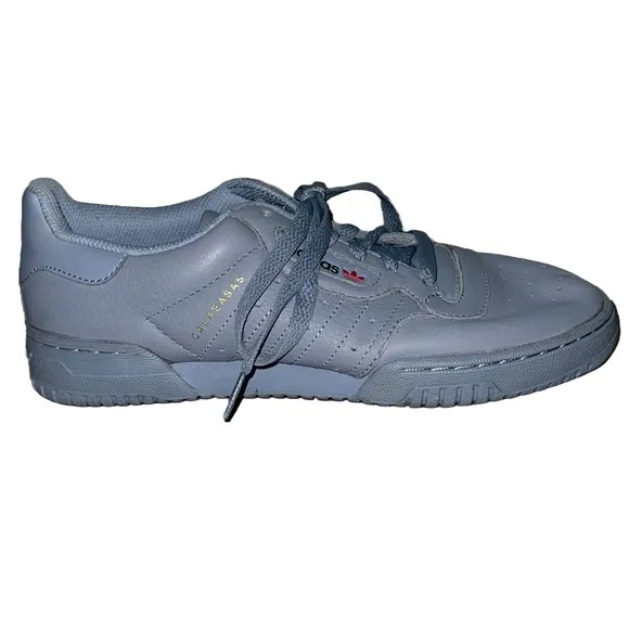 Adidas Yeezy Powerphase Calabasas Size 7 Grey Sneakers Tennis Shoes