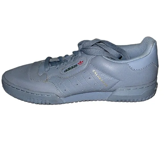 Adidas Yeezy Powerphase Calabasas Size 7 Grey Sneakers Tennis Shoes