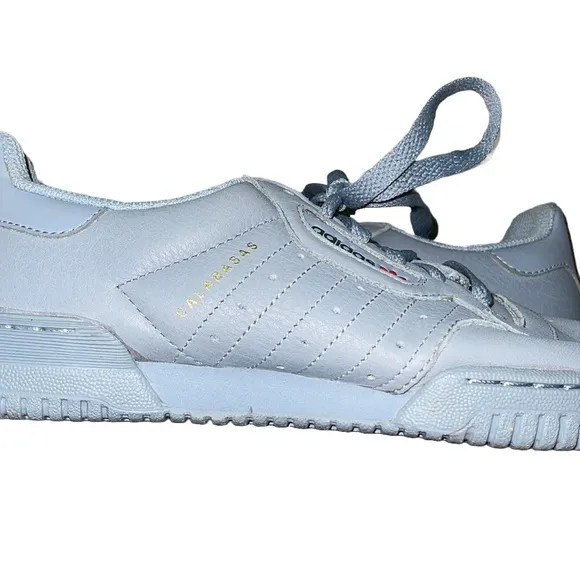 Adidas Yeezy Powerphase Calabasas Size 7 Grey Sneakers Tennis Shoes