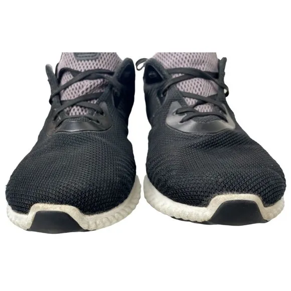 Adidas Youth Alphabounce Black/Gray Running Shoes Size 6.5M (BB7095)