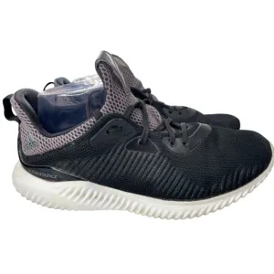 Adidas Youth Alphabounce Black/Gray Running Shoes Size 6.5M (BB7095)