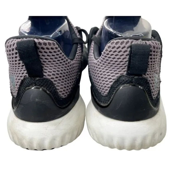 Adidas Youth Alphabounce Black/Gray Running Shoes Size 6.5M (BB7095)