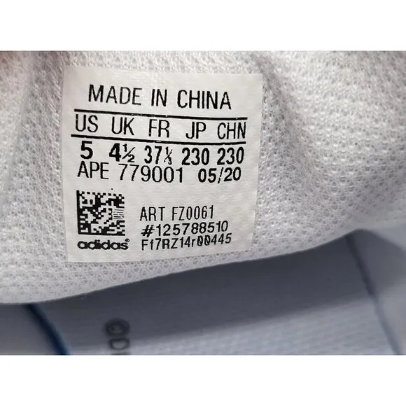 Adidas Youth Stan Smith Goofy White Black Shoes Size 5
