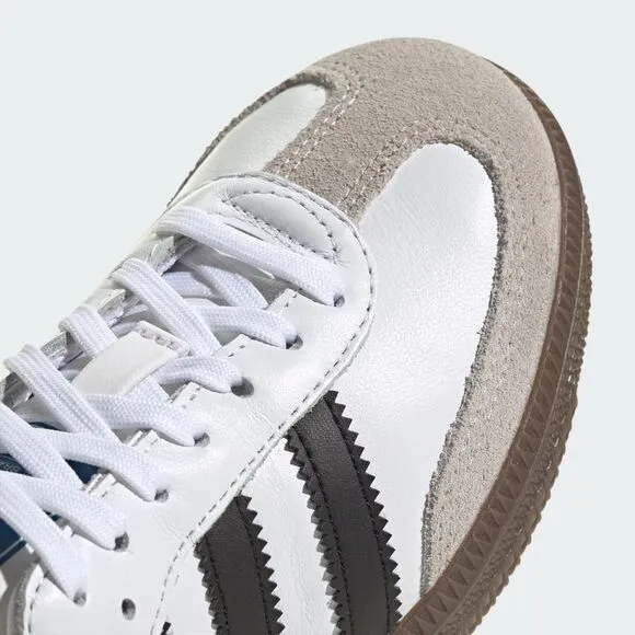 Adidas Samba OG IE3677 Sneaker Unisex Kids 2 White Black Lifestyle Shoes EEE3711