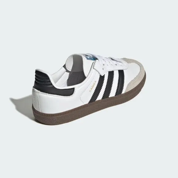 Adidas Samba OG IE3677 Sneaker Unisex Kids 2 White Black Lifestyle Shoes EEE3711