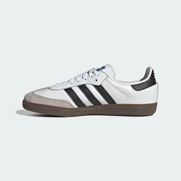 Adidas Samba OG IE3677 Sneaker Unisex Kids 2 White Black Lifestyle Shoes EEE3711