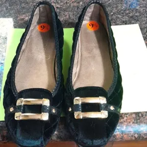 Aerosols Quilted Ballet Flats...Size 9.5...NEW...(SEE Description)....