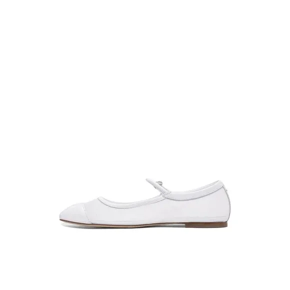 Aeyde &quot;uma Eyelet&quot; Mary Jane Bellet Flats Size EU 39