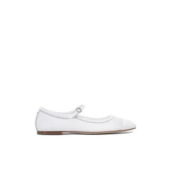Aeyde &quot;uma Eyelet&quot; Mary Jane Bellet Flats Size EU 39