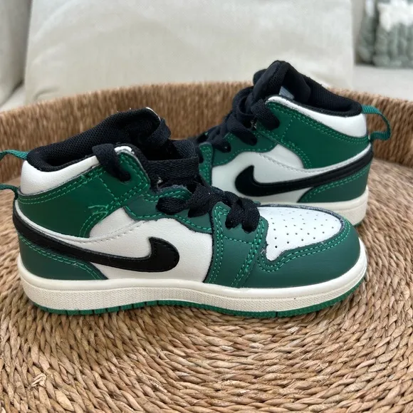 Air Jordan 10C Toddler Boy Mid SE TD 'Pine Green'