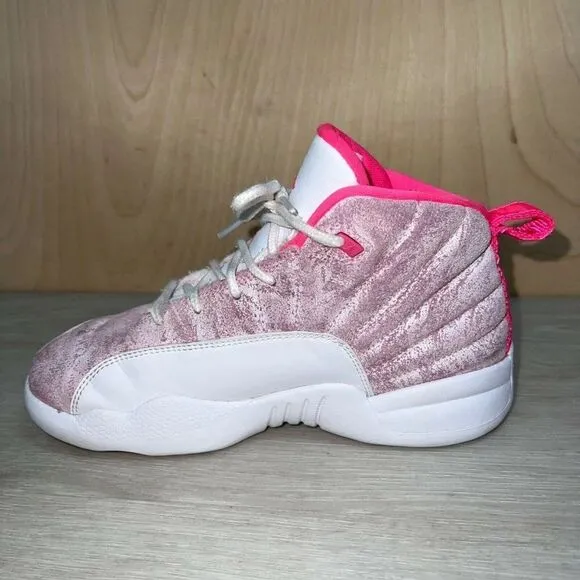 Air Jordan 12 Retro PS 'Arctic Pink' Pink/White 510816-101 Youth 3