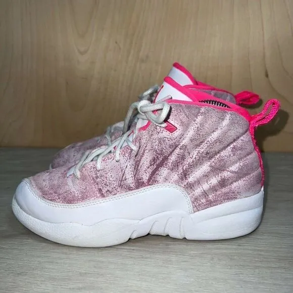 Air Jordan 12 Retro PS 'Arctic Pink' Pink/White 510816-101 Youth 3
