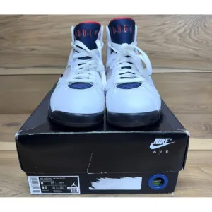 Air Jordan 7 Retro CA0789-105 Sneakers Sz M8/W9.5 Shoes