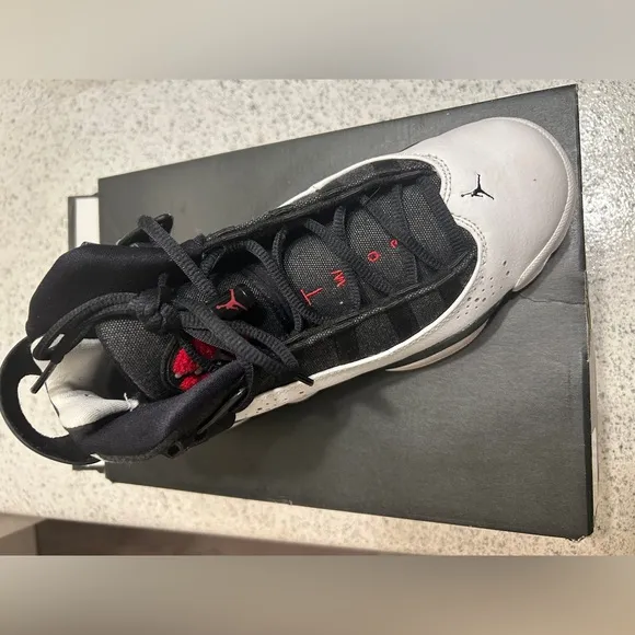 Air Jordan Black and White Sneakers