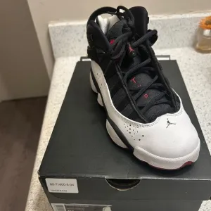 Air Jordan Black and White Sneakers