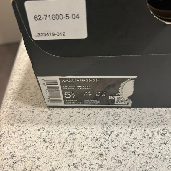 Air Jordan Black and White Sneakers