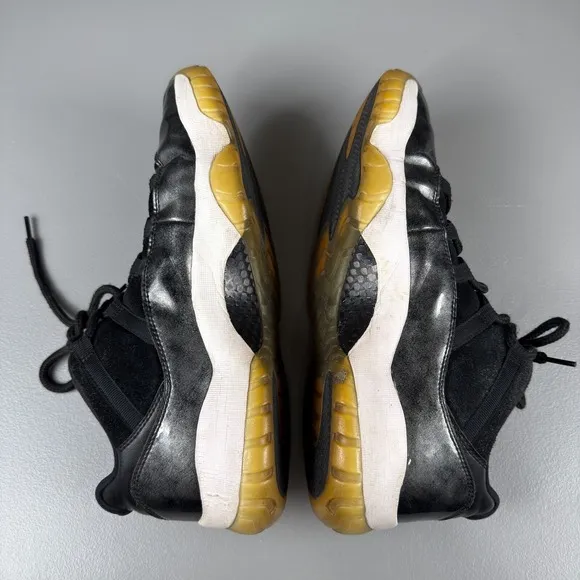 Air Jordan Shoes Mens 12 Black Jordan 11 XI Retro Low Barons Basketball Athletic