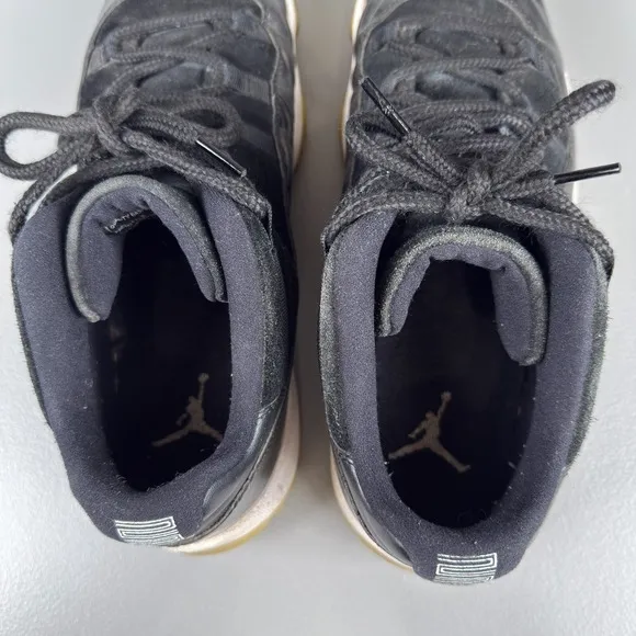 Air Jordan Shoes Mens 12 Black Jordan 11 XI Retro Low Barons Basketball Athletic