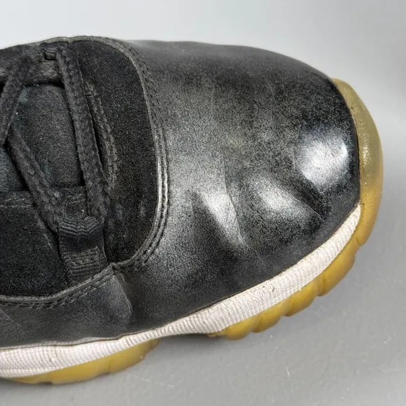 Air Jordan Shoes Mens 12 Black Jordan 11 XI Retro Low Barons Basketball Athletic