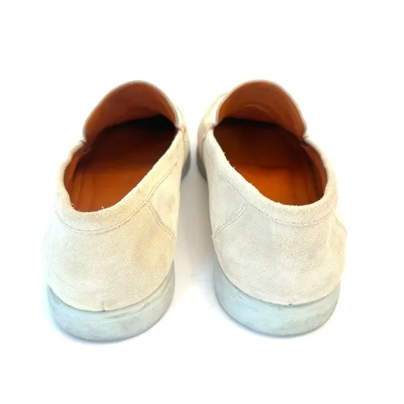 Alan Payne Rio Suede slip on leader shoes in Sand, size 11 1/2