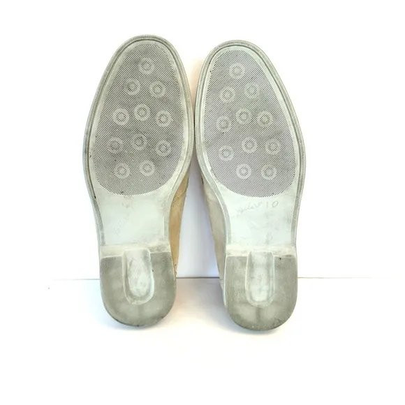 Alan Payne Rio Suede slip on leader shoes in Sand, size 11 1/2