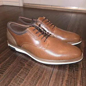 Aldo Brown Leather Dress Shoes Sz 10.5