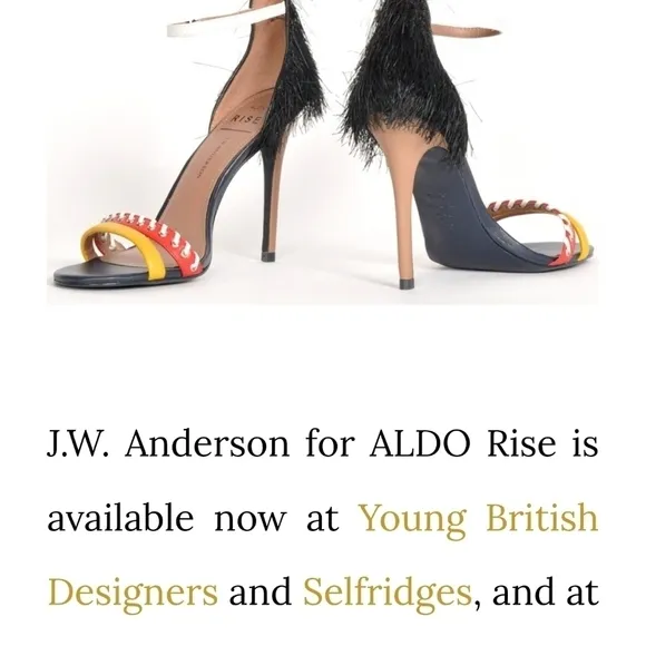ALDO Rise J.W Anderson Eakins Heels