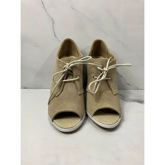 ALDO Suede Leather Open Toe Heels