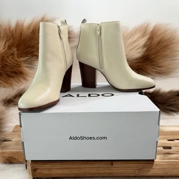 Aldo Women's Ankle Boots Aldo Noemie Flex Pillow Walk Bootie Other White