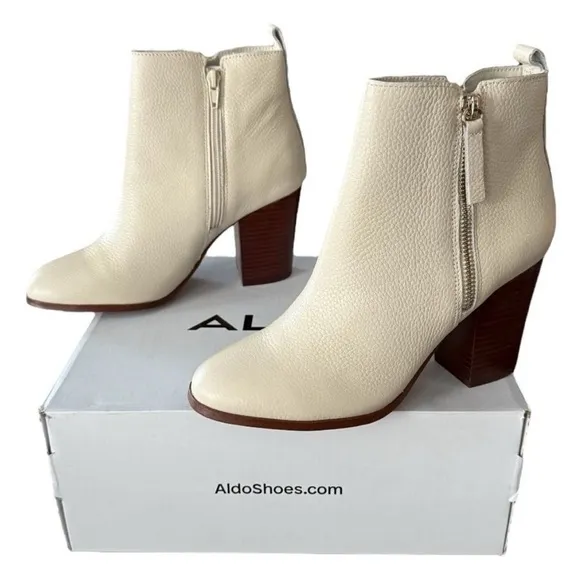 Aldo Women's Ankle Boots Aldo Noemie Flex Pillow Walk Bootie Other White