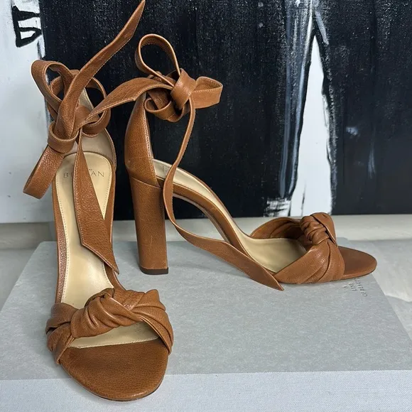 Alexandre Birman Brown Leather Sandals