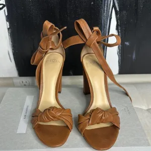 Alexandre Birman Brown Leather Sandals
