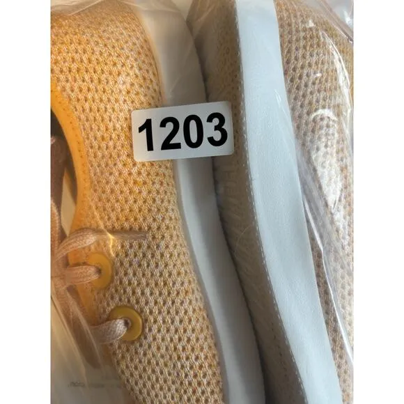 Allbirds Sneakers Womens 8 Yellow Trainers