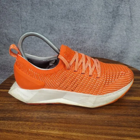 Allbirds Tree Flyers Shoes Women's 6 Orange Lace Up Athletic Running Sneakers