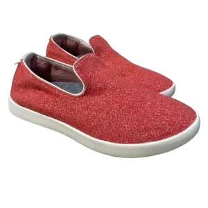 Allbirds Wool Loungers Slip On Red Tennis Shoes Sneakers Women's 6