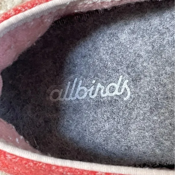 Allbirds Wool Loungers Slip On Red Tennis Shoes Sneakers Women's 6