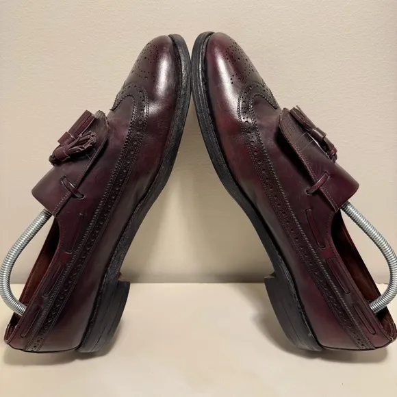 Allen Edmonds Arlington Men’s Size 11.5 Leather Kiltie Tassel Loafers Shoes